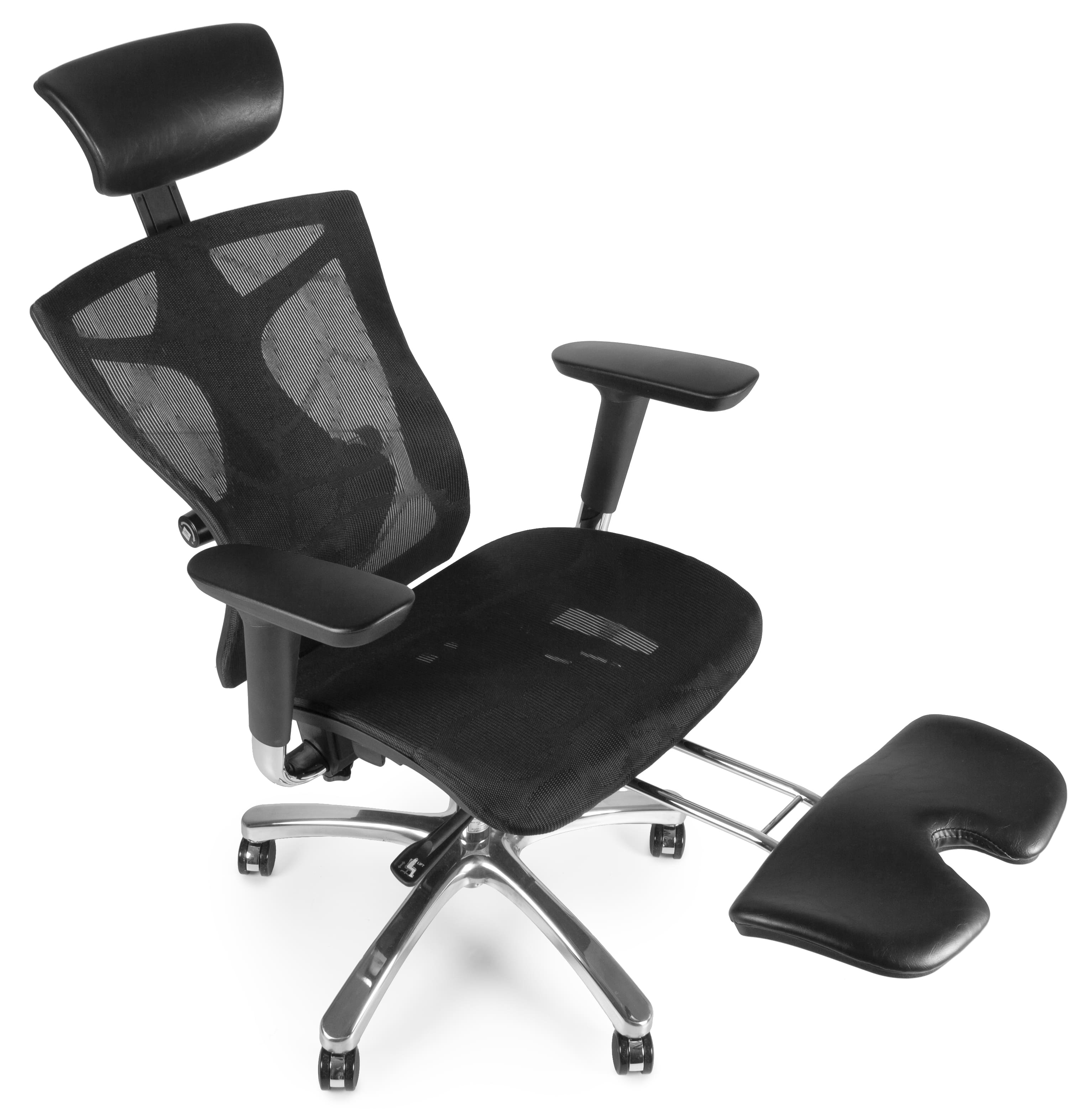 Крісло геймерське Barsky Game Mesh Black GM-01